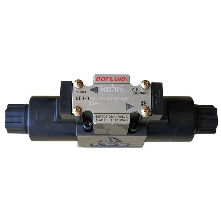 Original Dofluid DFA DFB DFC Series DFA-02-2B2-DC24V-35C DFA-02-2D3-DC24V-35C Hydraulic Solenoid Directional Valves
